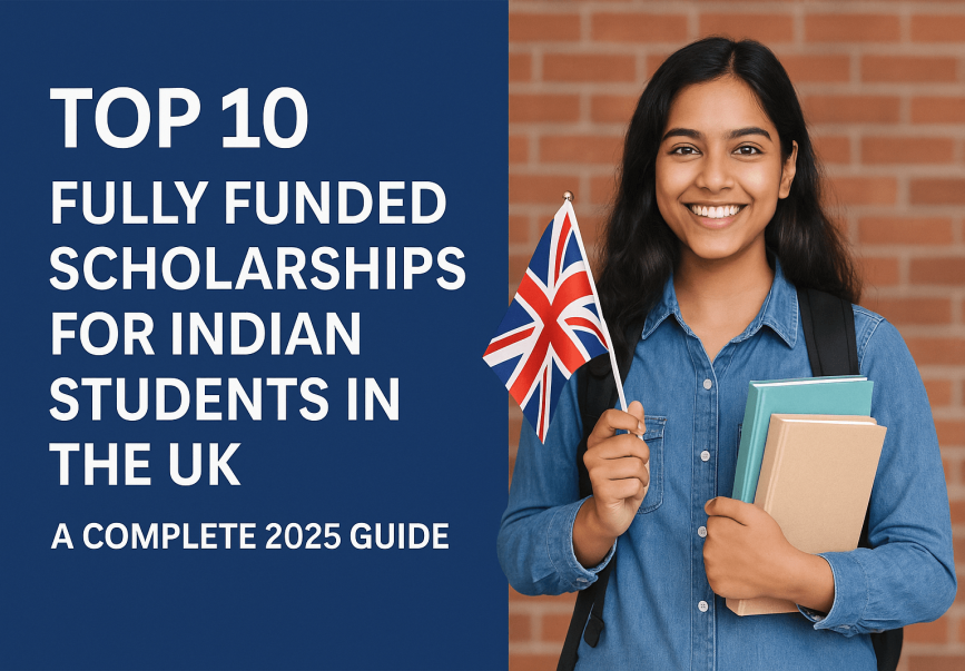 Top 10 Fully Funded Scholarships for Indian Students in the UK: A Complete 2025 Guide